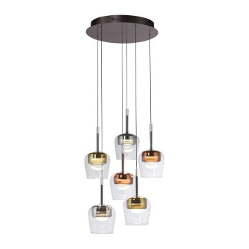 Paul Neuhaus Q-KON 2744-70 Hanglamp 6x6W/LED 2700K-5000K 750lm IP20