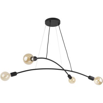 TK Lighting HELIX 2724 Hanglamp 4x60W/E27