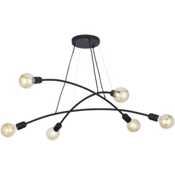 TK Lighting HELIX 2726 Hanglamp 6x60W/E27