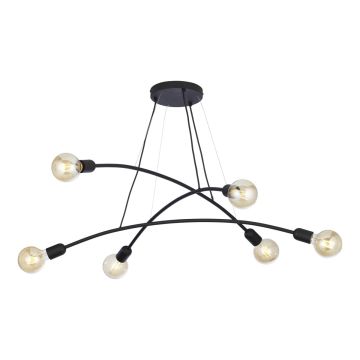 TK Lighting HELIX 2726 Hanglamp 6x60W/E27