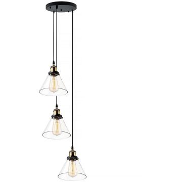 Altavola Design NEW YORK LOFT LA034/CO3 Hanglamp 3x40W/E27 IP20