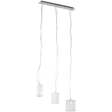 Italux Crystal X MD61109-3A Hanglamp 3x40W/G9 IP20