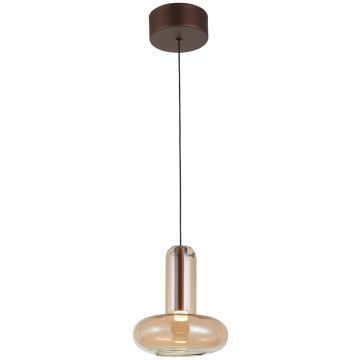Italux Carote PND-24011-1-COPP Hanglamp 1x5W/LED 3000K 233lm IP20