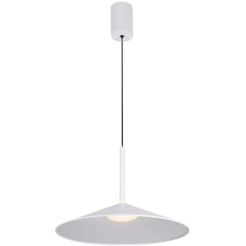 Italux Sardena PND-01510-S-WH Hanglamp 1x9W/LED 3000K/4000K/6000K 900lm IP20