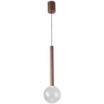 Italux Alinos PND-24019-1A-COPP Hanglamp 1x6W/LED 3000K 200lm IP20