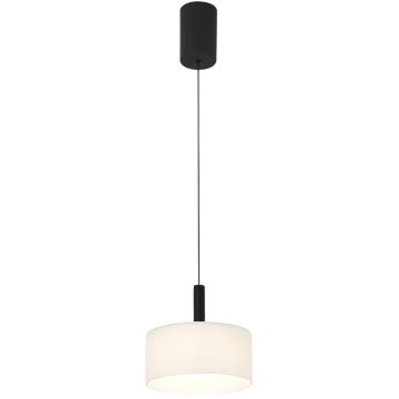 Italux Austis PND-02836-1-BK Hanglamp 1x8W/LED 3000K/4000K/6000K 1000lm IP20