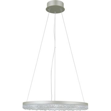 Italux Barlo PND-34526-M-SILV Hanglamp 1x22W/LED 3000K/4000K/6000K IP20