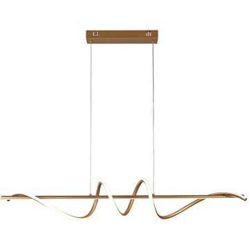 Italux Bastelo PND-24154-GD Hanglamp 1x40W/LED 3000K/4000K/6000K 3400lm IP20