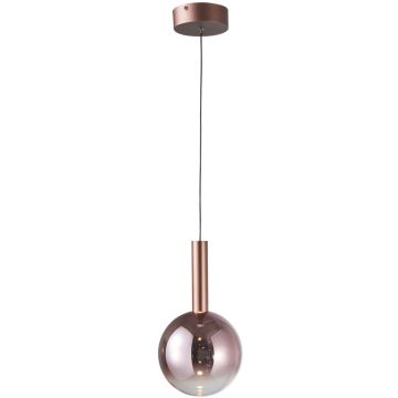 Italux Camino PND-24038-1A-COPP Hanglamp 1x8W/LED 3000K 271lm IP20