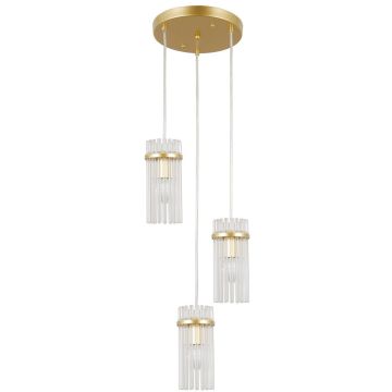 Italux Merto PND-40930-3A-GD Hanglamp 3x40W/E14 IP20