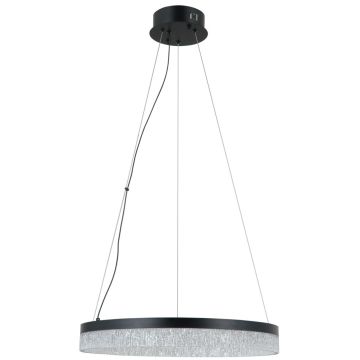 Italux Pantal PND-34533-M-BK Hanglamp 1x22W/LED 3000K/4000K/6000K 1700lm IP20