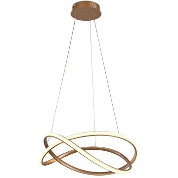 Italux Rumio PND-23917-GD Hanglamp 1x40W/LED 3000K/4000K/6000K 3400lm IP20