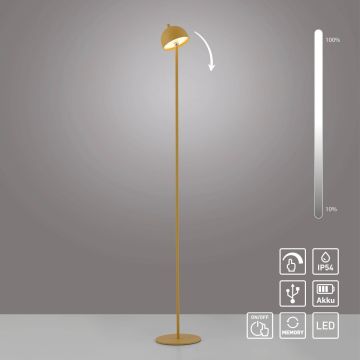 Paul Neuhaus BELLIS 19245-81 Staande lamp 1x2,5W/LED 3000k 240lm ip54