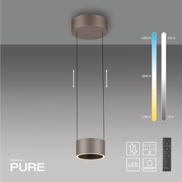 Paul Neuhaus PURE CLIPSE 2471-97 Hanglamp 2x5W/LED 2200-5000k 250lm ip20