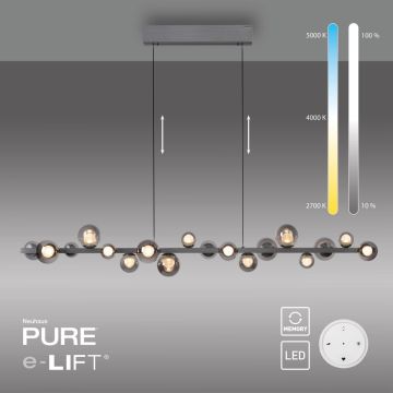 Paul Neuhaus PURE E-POPUP 2558-15 Hanglamp 18x1,8W/LED 2200-5000k 1070lm ip20