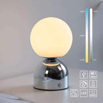 Paul Neuhaus RUDI 19218-17 Tafellamp 1x1,2W/LED 3000-6000k 90lm ip20