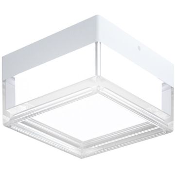 Italux Nefis PLF-53628-WH Plafondlamp 1x9W/LED IP65