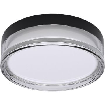 Italux Rilta PLF-73527-M-BK Plafondlamp 1x24W/LED IP65