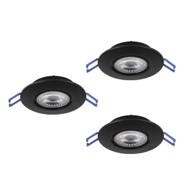 Eglo GEDREZ 300188 Inbouwspot 3x4.9W/LED 2700K, 4000K, 6500K 1560lm ip20