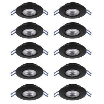 Eglo GEDREZ 300192 Inbouwspot 10x4.9W/LED 2700K, 4000K, 6500K 5200lm ip20