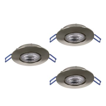 Eglo GEDREZ 300193 Inbouwspot 3x4.9W/LED 2700K, 4000K, 6500K 1560lm ip20