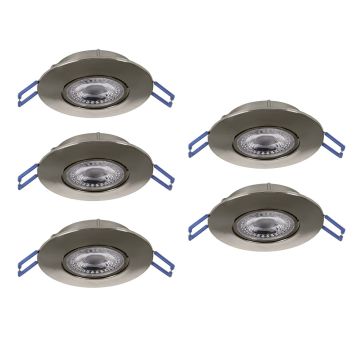 Eglo GEDREZ 300194 Inbouwspot 5x4.9W/LED 2700K, 4000K, 6500K 2600lm ip20