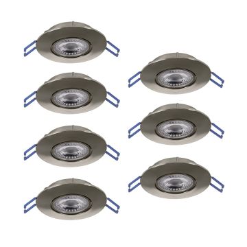 Eglo GEDREZ 300195 Inbouwspot 7x4.9W/LED 2700K, 4000K, 6500K 3640lm ip20