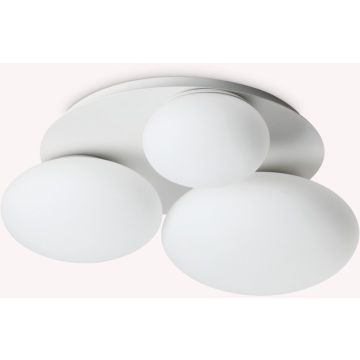 Ideal Lux NINFEA 306964 Plafondlamp 3x15W/GX53 ip20