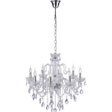 Paul Neuhaus GRACIA 3081-00 Hanglamp 8x40W/E14 ip20
