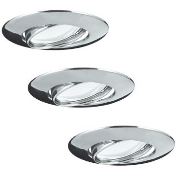 Polux OLIN 306197 Inbouwspot 1x3,5W/GU10 3000K 250LM IP20