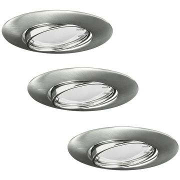 Polux OLIN 306203 Inbouwspot 1x3,5W/GU10 3000K 250LM IP20