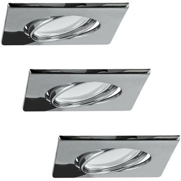 Polux OLIN 309655 Inbouwspot 1x3,5W/GU10 3000K 250LM IP20