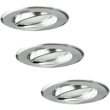 Polux SUN 305268 Inbouwspot 1x3,5W/GU10 3000K 250LM IP20