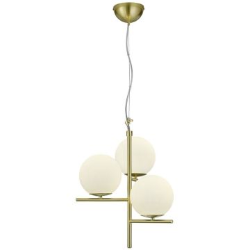 Trio PURE 302000308 Hanglamp 3x28w/e14 ip20