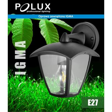 Polux IGMA 311870 Wandlamp 1x12W/E27 IP44