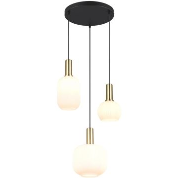 Trio DIVA 319830308 Hanglamp 3x10w/e27 ip20