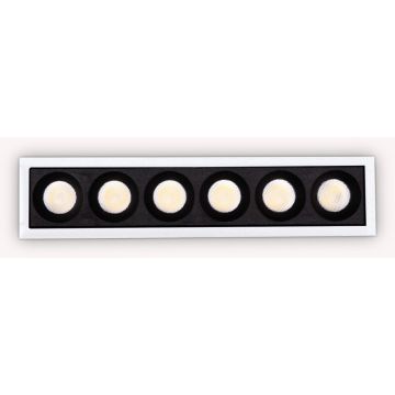 Ideal Lux LIKA 327501 Inbouw plafondlamp 1x10W/LED 3000K ip20