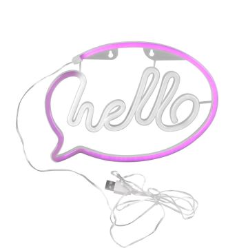 Polux HELLO 327147 Neon 1x3W/LED IP20