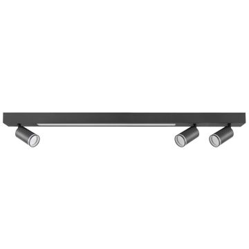 Polux PARIS 327390 Spot 1x24W/LED|3x10W/GU10 4000K 800lm IP20