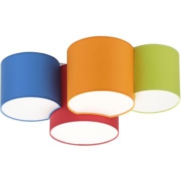 TK Lighting MONA KIDS 3276 Plafondlamp 4x15W/LED E27