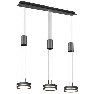 Trio FRANKLIN 326510342 Hanglamp 3x9w/led 3000k 1050lm ip20