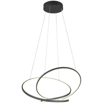Trio DARVIN 349119132 Hanglamp 1x52w/led 2300+3000+4000k 6700lm ip20