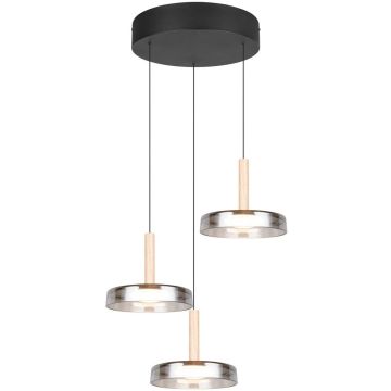 Trio CELESTE 354930332 Hanglamp 3x22.5w/led 3000k 750lm ip20