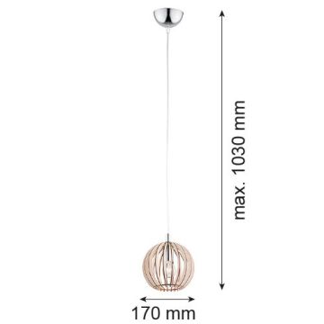 Argon PORTORYKO 3678 Hanglamp 1x7W/E14 IP20