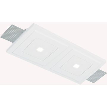 Ideal Lux ZEPHYR 361307 Inbouwspot 2x24W/LED ip20