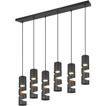 Trio STREAM 364000632 Hanglamp 6x10w/gu10 ip20