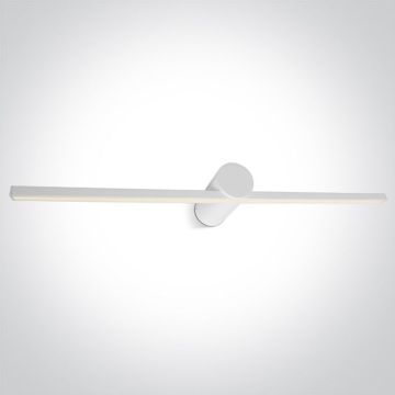 One Light Slim Mirror Lights 38114N/W/W Wandlamp 1x14W/LED 3000K 1200lm IP44