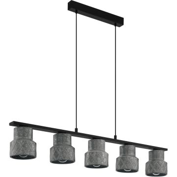 Eglo HILCOTT 39855 Hanglamp 5x40W/E27