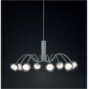 Eglo MALAGON 39149 Kroonluchter 8x3,3W/LED 2720LM