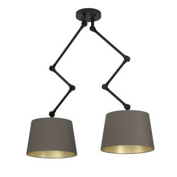 Eglo PISTUNIO 390199 Hanglamp 2x40W/E27 IP20